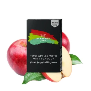 アルファーヘル フレーバー (Al Fakher) Double Apple Mint - Vapenzone Japan