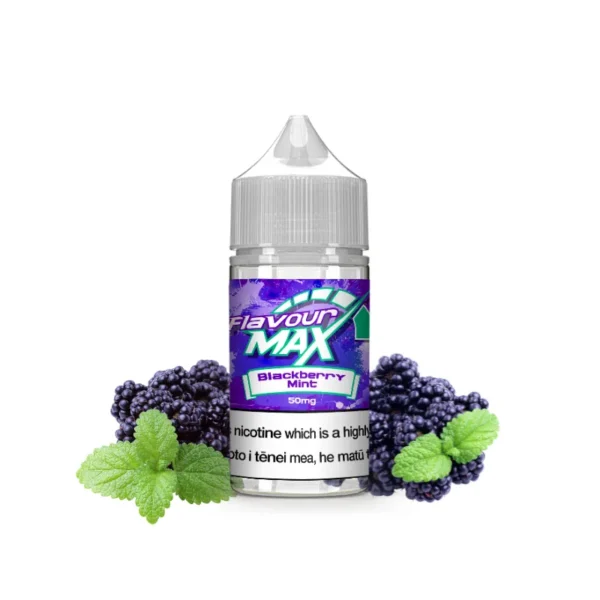Flavour-Max-30ml-blackberry-mint-1.webp FlavourMax Salts リキッド 30ml - Blackberry Mint(ブラックベリーミント) | VapePenZone Japan