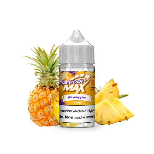 Flavour-Max-30ml-pineapple.webp FlavourMax Salts リキッド 30ml - Pineapple(パイナップル) | VapePenZone Japan