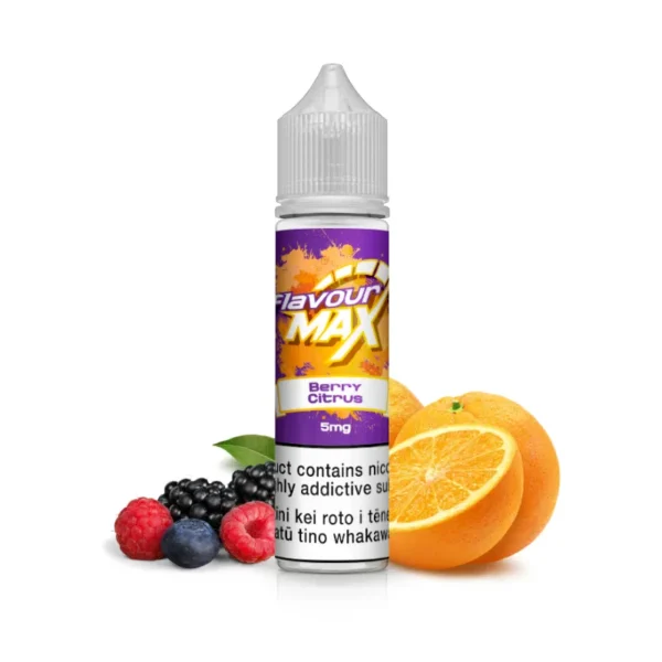FlavourMax-60ml-berry-citus.webp FlavourMax Freebase リキッド 60ml - Berry Citrus(ベリ一シトラス) | VapePenZone Japan
