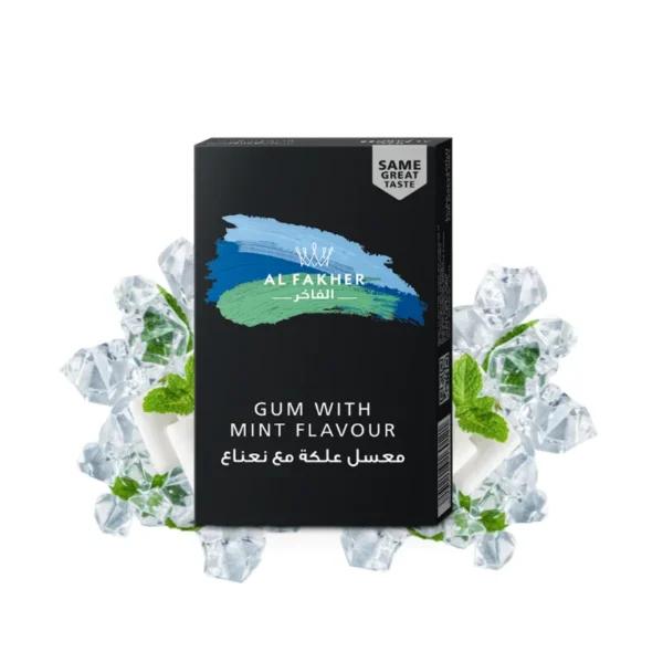 Gum-and-Mint-50g アルファーヘル フレーバー (Al Fakher) -ガム・ミント (Gum and Mint) 50g