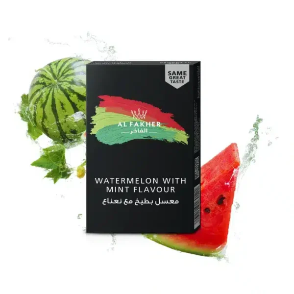 Watermelon Mint 50g Al Fakher - Watermelon Mint - Vapenzone Japan