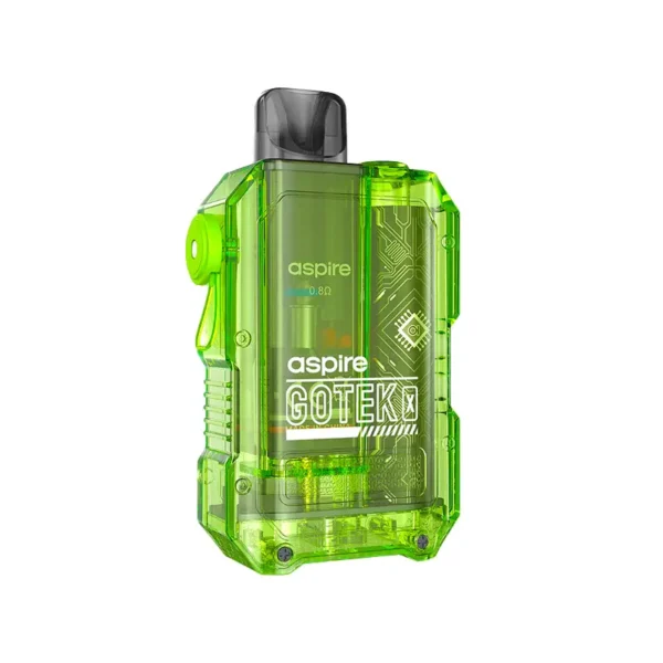 aspire-gotek-x-pod-kit-translucent-green グリーン(Green)-Aspire GoTek X スターターキット