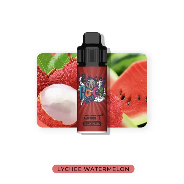 lychee watermelon IGET Bar Plus 6000 puffs vape kit lychee watermelon IGET Bar Plus 6000 puffs vape kit
