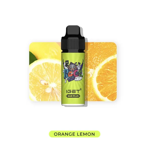 orange lemon IGET Bar Plus 6000 puffs vape kit orange lemon IGET Bar Plus 6000 puffs vape kit