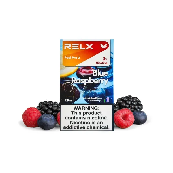 relx-infinity-2-pod-blue-raspberry RELX Infinity 2 交換用Pod – ブルー・ラズベリー(Blue Raspberry)