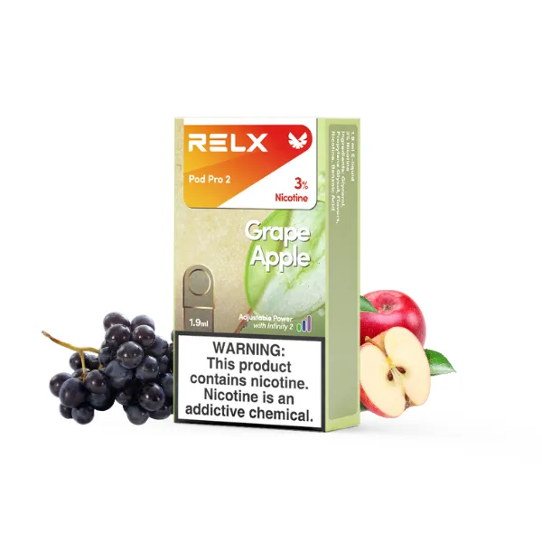 relx-infinity-2-pod-grape-apple.webp RELX Infinity 2 交換用Pod – グレープ・アップル(Grape Apple) | VapePenZone Japan