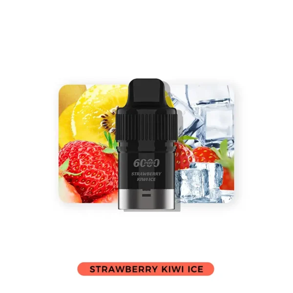 strawberry-kiwi-ice-iget-bar-plus-pod-6000-puffs.webp イチゴ・キウイフルーツ (Strawberry Kiwifruit) - IGET Bar Plus Prefilled Pod 6000 Puffs | VapePenZone Japan