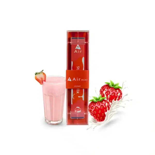 strawberry-milk-air-mini イチゴミルク(Strawberry Milk)-Air Mini(エアーミニ)使い捨てシーシャ