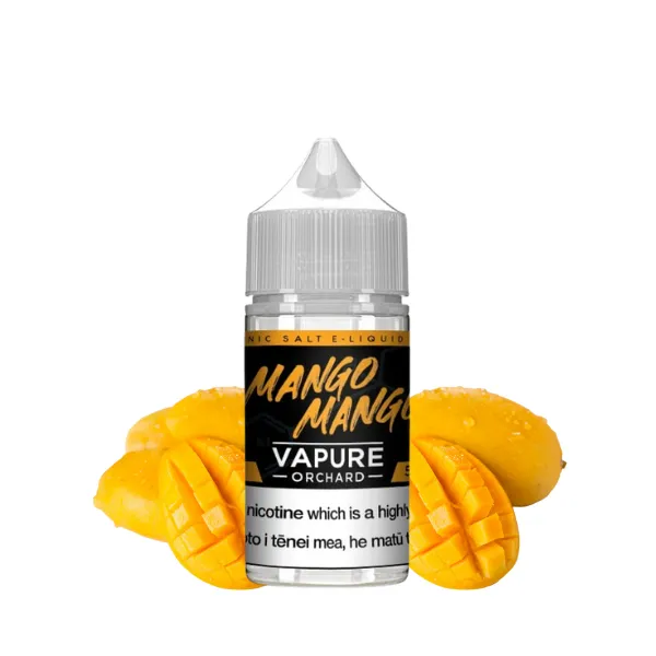 vapure-salts-e-liquid-30ml-mango.webp Vapure Salts ベイプジュース 30ml – マンゴーマンゴー(mango mango) | VapePenZone Japan