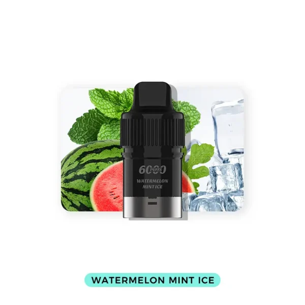 watermelon-mint-ice-iget-bar-plus-pod-6000-puffs.webp スイカ・ミント (Watermelon Mint Ice) - IGET Bar Plus Prefilled Pod 6000 Puffs | VapePenZone Japan